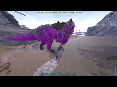 Cheating Alpha Tribe Attack Our Cave   ARK Survival Evolved