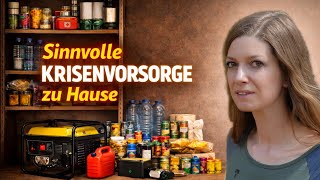📍⚠️Realistische Krisen-Vorsorge zuhause🕯️➡️was WIRKLICH zählt⬅️ Teil I - Reupload -