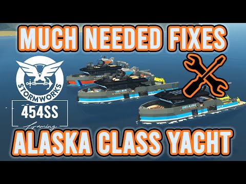 Updating the ALASKA Class Research Yacht in Stormworks