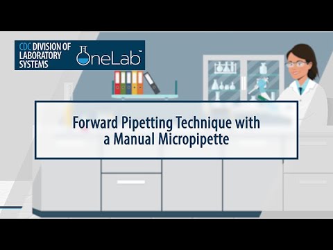Forward Pipetting Technique with a Manual Micropipette