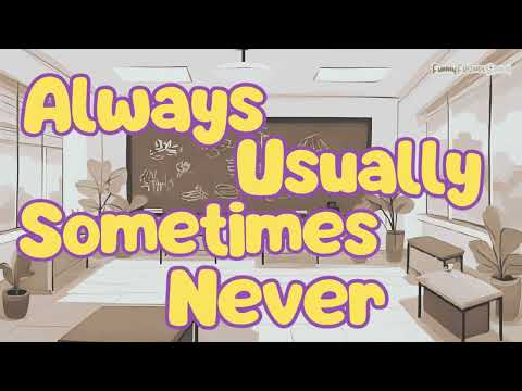 Always, Usually, Sometimes, Never – Fun School Song for Kids!