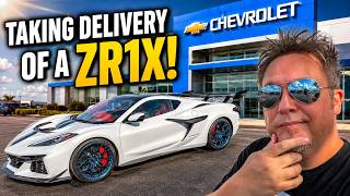 I Take Delivery of the New Corvette ZR1X!