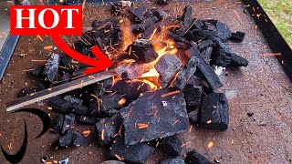 How I Built My Own Charcoal Forge!