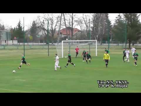 19K. V Ligi Unia Nowa Sarzyna - ŁKS Łowisko 4-0 09.04.2022r. - bramki z meczu