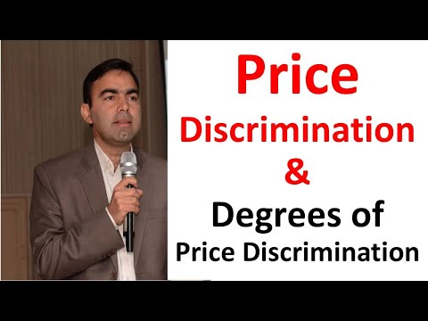 Price Discrimination | degree of Price discrimination | Examples of price discrimination