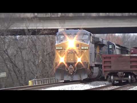 L&N Patch! CSX AC44CW 323 w/ K5H Leads Q581-09 on 12/9/19