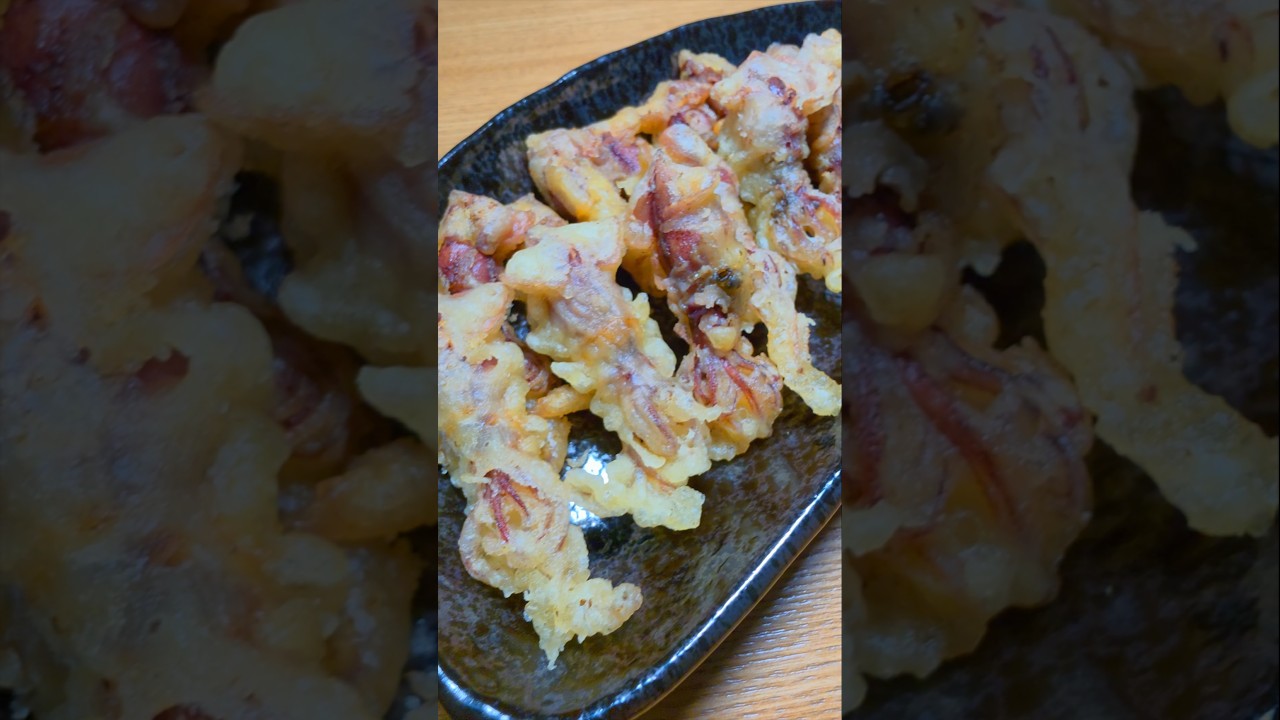 知らないと損。ホタルイカ天ぷらの正解