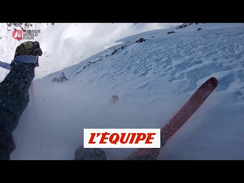 le run vainqueur de Wadeck Gorak à Verbier - Adrénaline - Freeride World Tour