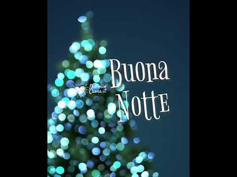 Video della Buona Notte con albero di Natale
