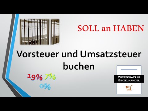 Umsatzsteuer und Vorsteuer richtig buchen - an mehreren Beispielen erklärt