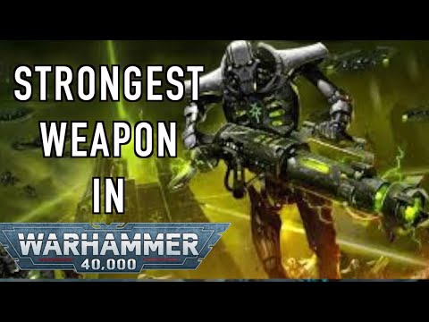 The STRONGEST Weapon in the Warhammer 40K Universe Warhammer 40K