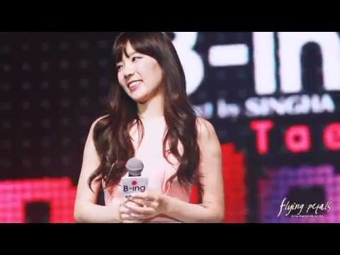 140410 taeyeon fancam by flying petals