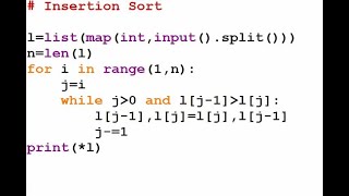 Insertion Sort