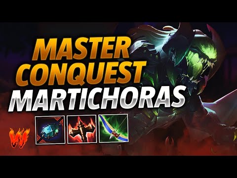 MARTICHORAS, ESTO NO ESTA BALANCEADO... - Warchi - Smite Master Conquest