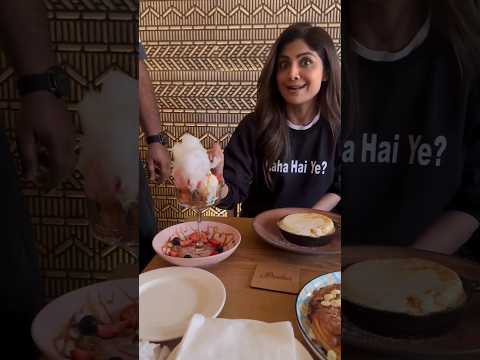 #shilpashetty has a pretty deep relationship with her #desserts #dessert #shorts #bastian