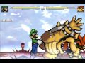 Mugen 1 0 Super Luigi Me Vs King Bowser CPU