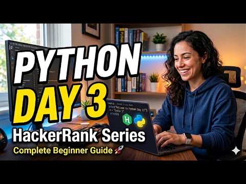 Day 3 Hackerrank Python Series Solve Arithmetic Operators Problem Beginner Friendly