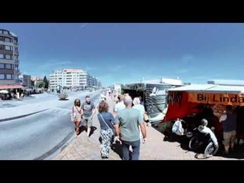 Part-2, Virtual Reality, OOSTENDE BEACH, BELGIUM, Walking Tour