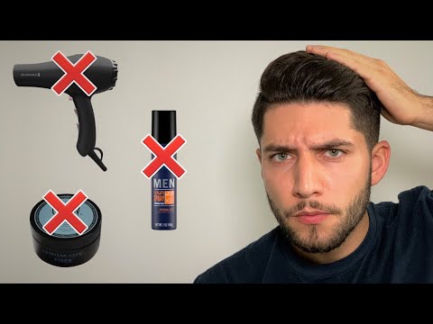 The EASIEST Hairstyling Trick For Men | NO BLOW DRYER, NO WAX/GEL, NO HAIRSPRAY NEEDED
