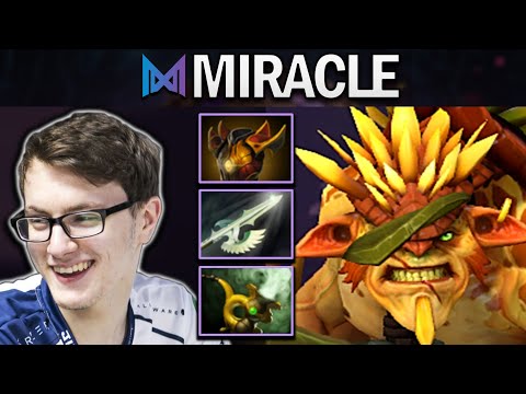 NIGMA.MIRACLE BRISTLEBACK IN ESL ONE LOS ANGELES - DOTA 2 7.25 GAMEPLAY