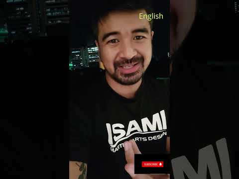New Year Greetings by a Filipino in 5 Languages (ENG Sub)