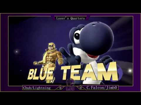 LUST 15 Smash 4 Doubles Chub/Lightning vs. C.Falcon/Jimb0