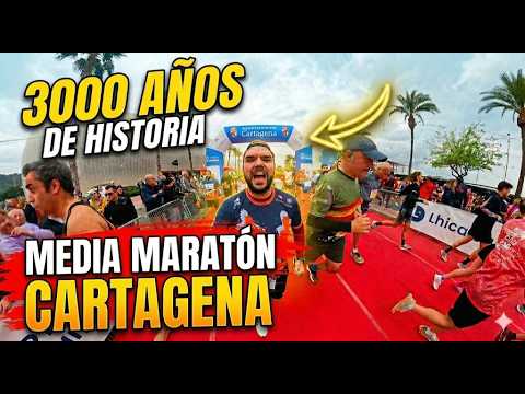 Miniatura del vídeo Al límite, 3000 años de historia en la Media Maratón de Cartagena, por Rubén Muñoz, Correr es Querer