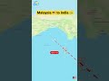 Travelling Malaysia To India Malaysia India Shorts Aviation