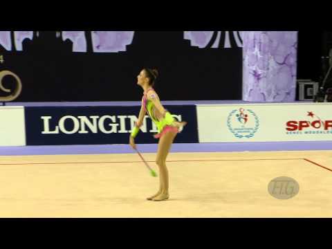 HALFORD Laura (GBR) - 2014 Rhythmic Worlds, Izmir (TUR) - Qualifications Clubs