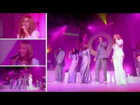 Lara Fabian Un Regard 9 Humana  (We sing in a place with Lara and loudly we slap hands together!!!)