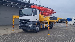 MERCEDES-BENZ Arocs 3342 6X4 371h Putzmeister 38-5 Euro 6 concrete pump for sale image 4 MERCEDES-BENZ Arocs 3342 6X4 371h Putzmeister 38-5 Euro 6 concrete pump image 4