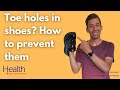 Toe holes in shoes? How to fix them!