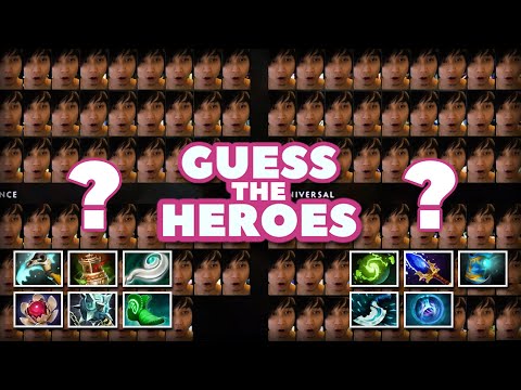 GUESS THE HEROES MINIGAME (SingSing Dota 2 Highlights #2380)