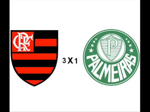 FLAMENGO 5 X 2 PALMEIRAS BRASILEIRÃO SÉRIE A 2008