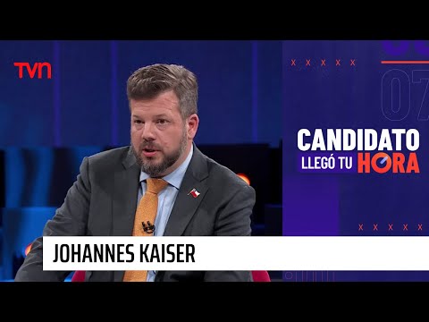 Candidato, llegó tu hora: Johannes Kaiser | Jueves 9 octubre de 2025