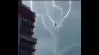 Low Tier God lightning man meme