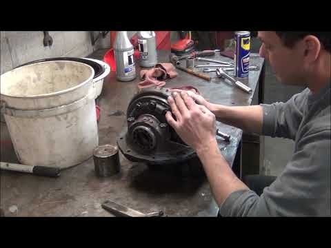 Ring and pinion install. Ford nine inch.