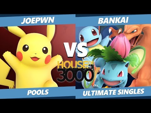 Smash Ultimate Tournament - JoePwn (Pikachu) Vs. Bankai (Pokemon Trainer) SSBU Xeno 178 Pools
