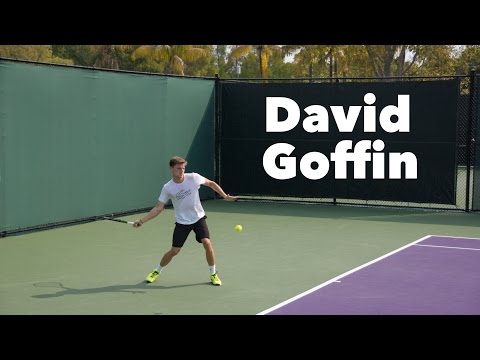 David Goffin Tennis Practice Session by TennisAcademy101