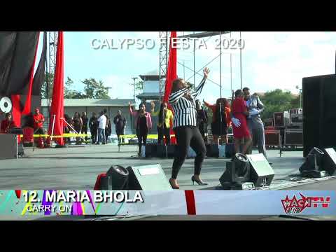 HUMOROUS CALYPSO 12 CALYPSO FIESTA 2020 MARIA BHOLA "CARRY ON"