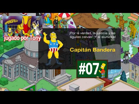 Los Simpson Springfield "LuchaLibre'20: Capítulo 7 - Capitán Bandera" por Tony