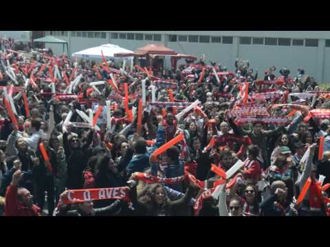 SantoTirsoDigital - Festejos dos adeptos Avenses na FanZone