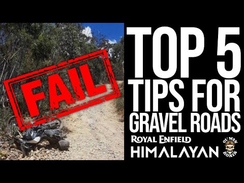 Royal Enfield Himalayan Top 5 Tips For Riding Gravel Roads | Ol' Man Ronin (S3,E32)