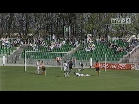 Groclin Dyskobolia Grodzisk Wlkp. - KSZO Ostrowiec Św. 1:3 (26.04.1998)