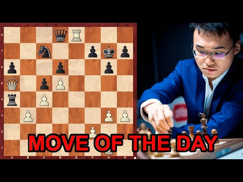 GM Yu Yangyi Delivers Beautiful Tactical Blow! | Move of the Day 1 | ChessAble Sunway Sitges