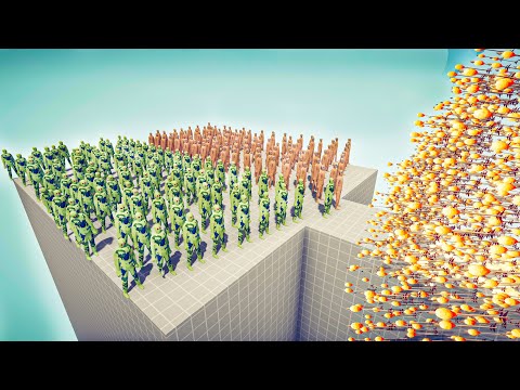 100x MUMMY & 100x ZOMBIE vs EVERY GOD - Totally Accurate Battle Simulator TABS