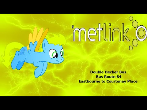 Wellington Double Decker Bus: Route 84 - Eastbourne to Courtenay Place