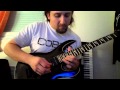 NORTHER - Hollow - Guitar solo cover - by Tony SH