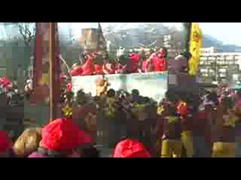 carnevale di Ivrea_I DIFENSORI DEL CASTELLO vs MERCENARI