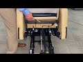 How To Detach & Attach Removeable Back From Golden Lift Chair